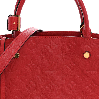 Louis Vuitton Empreinte Montaigne MM Cherry 8 of 11