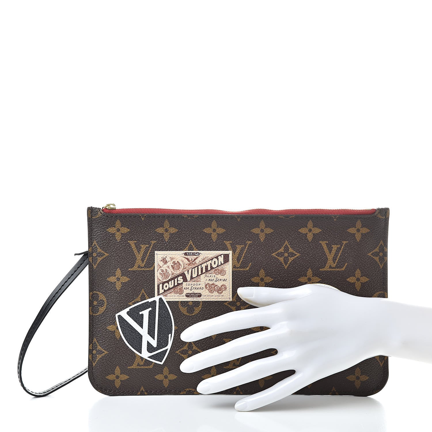 Louis Vuitton Monogram World Tour Neverfull MM GM Pochette 2 of 7