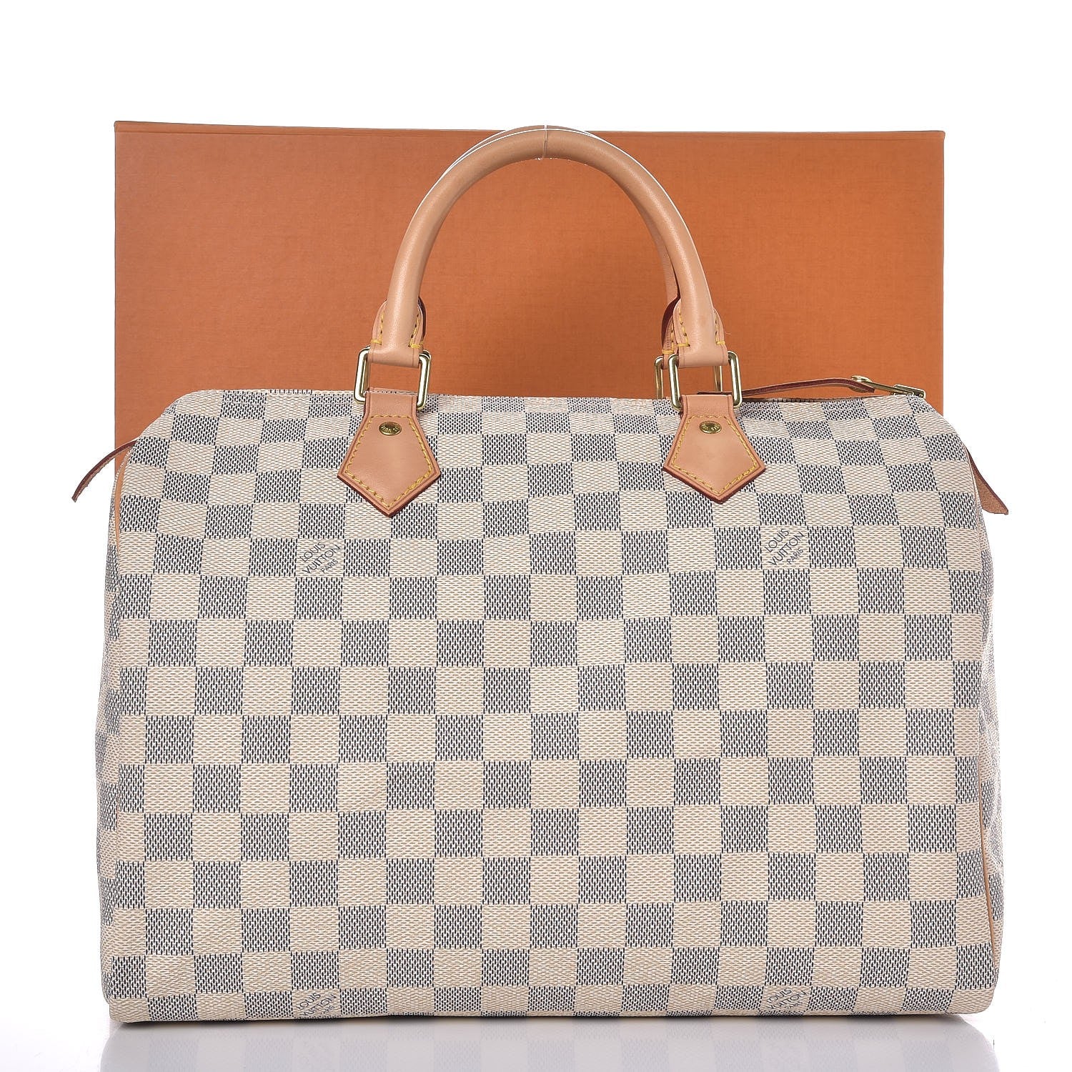 Louis Vuitton Damier Azur Speedy 30 8 of 8