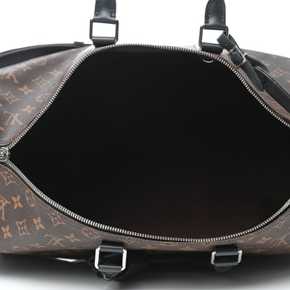Louis Vuitton Monogram Macassar Keepall Bandouliere 45 4 of 4