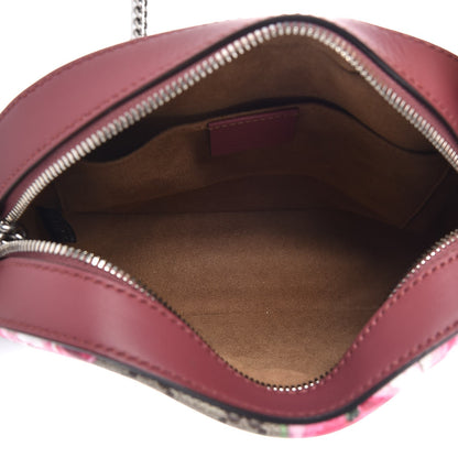 Gucci GG Supreme Monogram Blooms Mini Chain Shoulder Bag Beige Multicolor Dry Rose 5 of 7