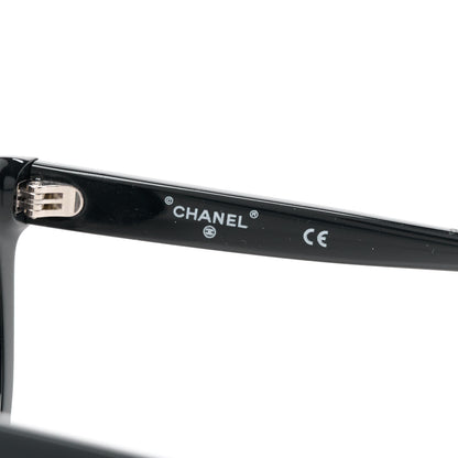 Chanel Acetate Cat Eye Sunglasses 71186A Black 6 of 8