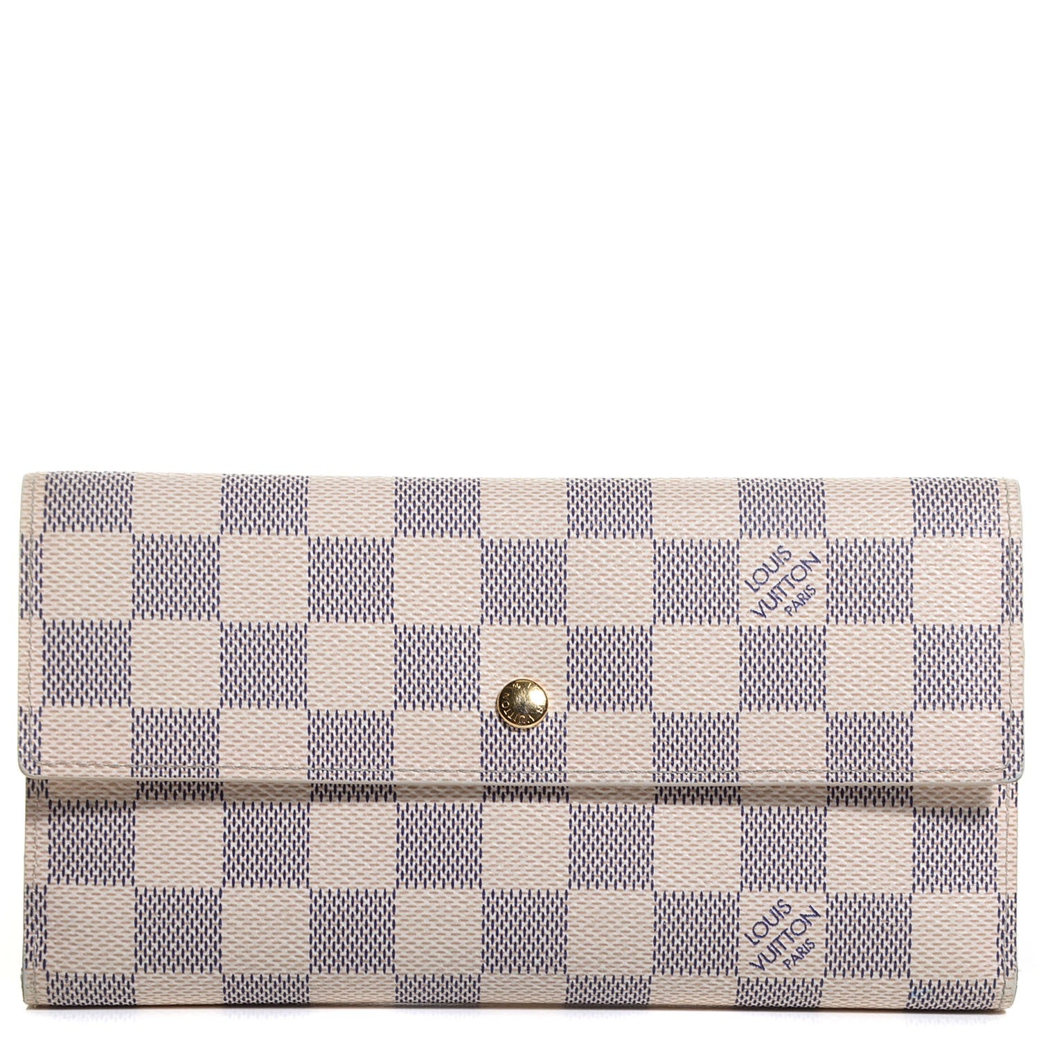 Louis Vuitton Damier Azur Porte Tresor International Wallet 1 of 8