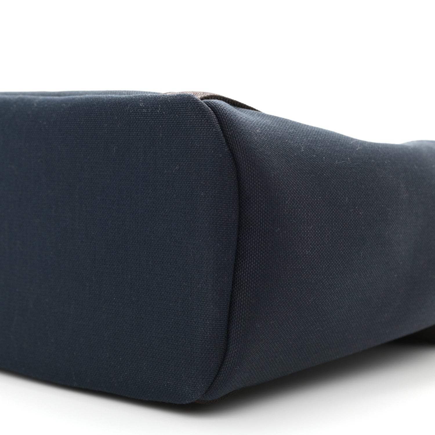 Hermes Canvas The Grooming Bag Bleu Navy Feu 12 of 13