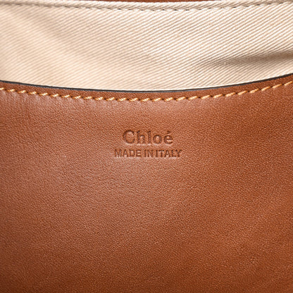 Chloe Suede Medium Lexa Shoulder Bag Mustard Brown 6 of 7