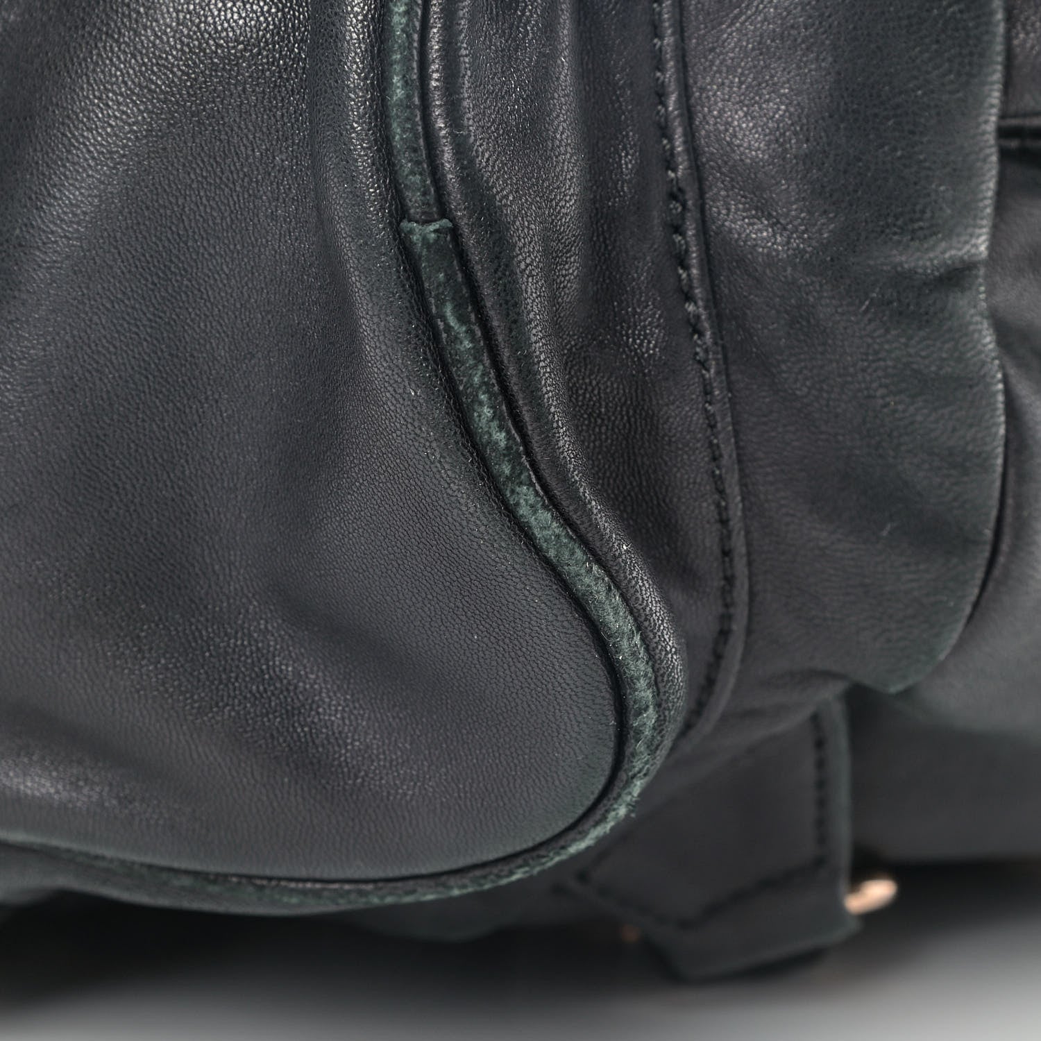 Alexander Wang Lambskin Mini Marti Backpack Washed Black Rose Gold Hardware 9 of 11