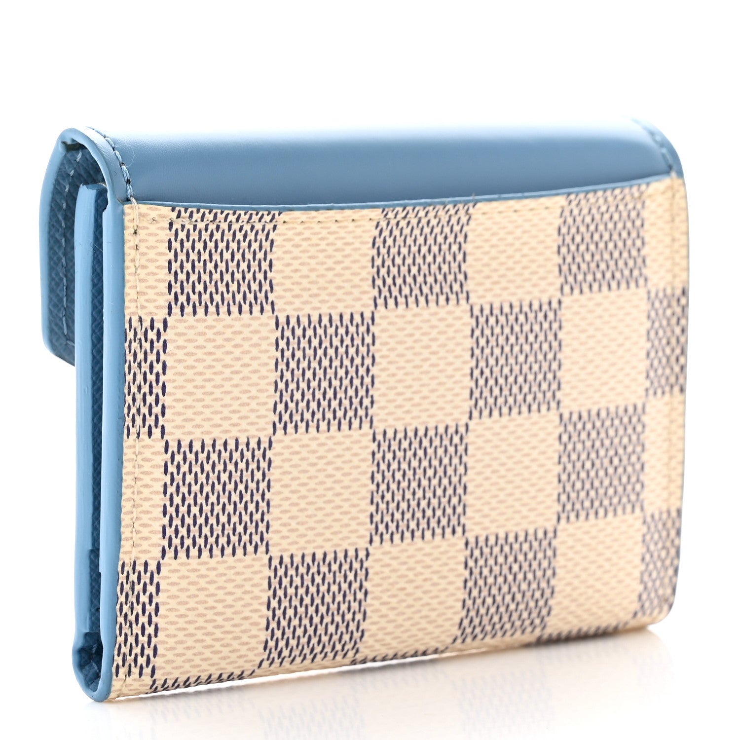 Louis Vuitton Damier Azur Zoe Wallet Bleuet 2 of 5