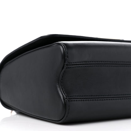 Louis Vuitton Calfskin Since 1854 Embroidered Twist MM Black 8 of 9