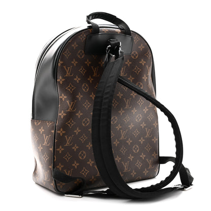 Louis Vuitton Monogram Macassar Josh Backpack 3 of 9