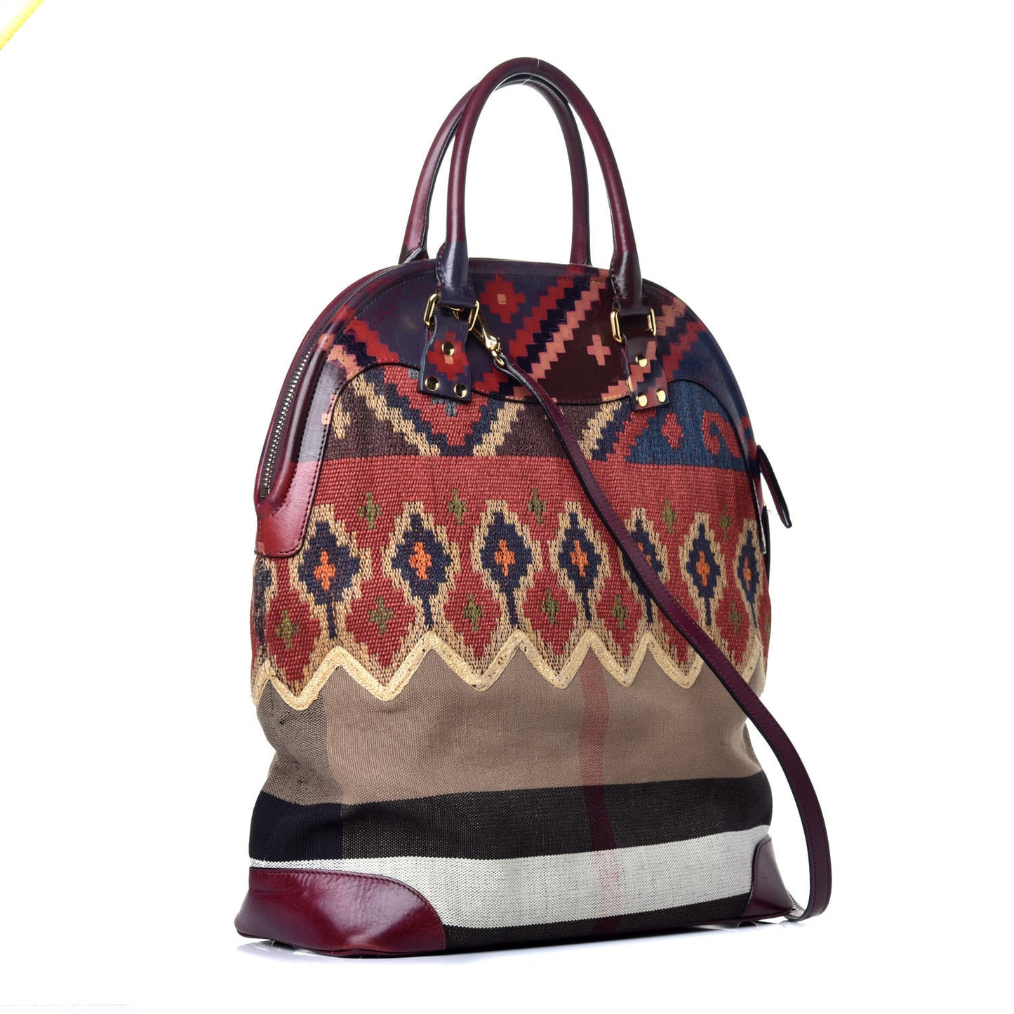 Prorsum Handpainted Tapestry Bloomsbury Burgundy