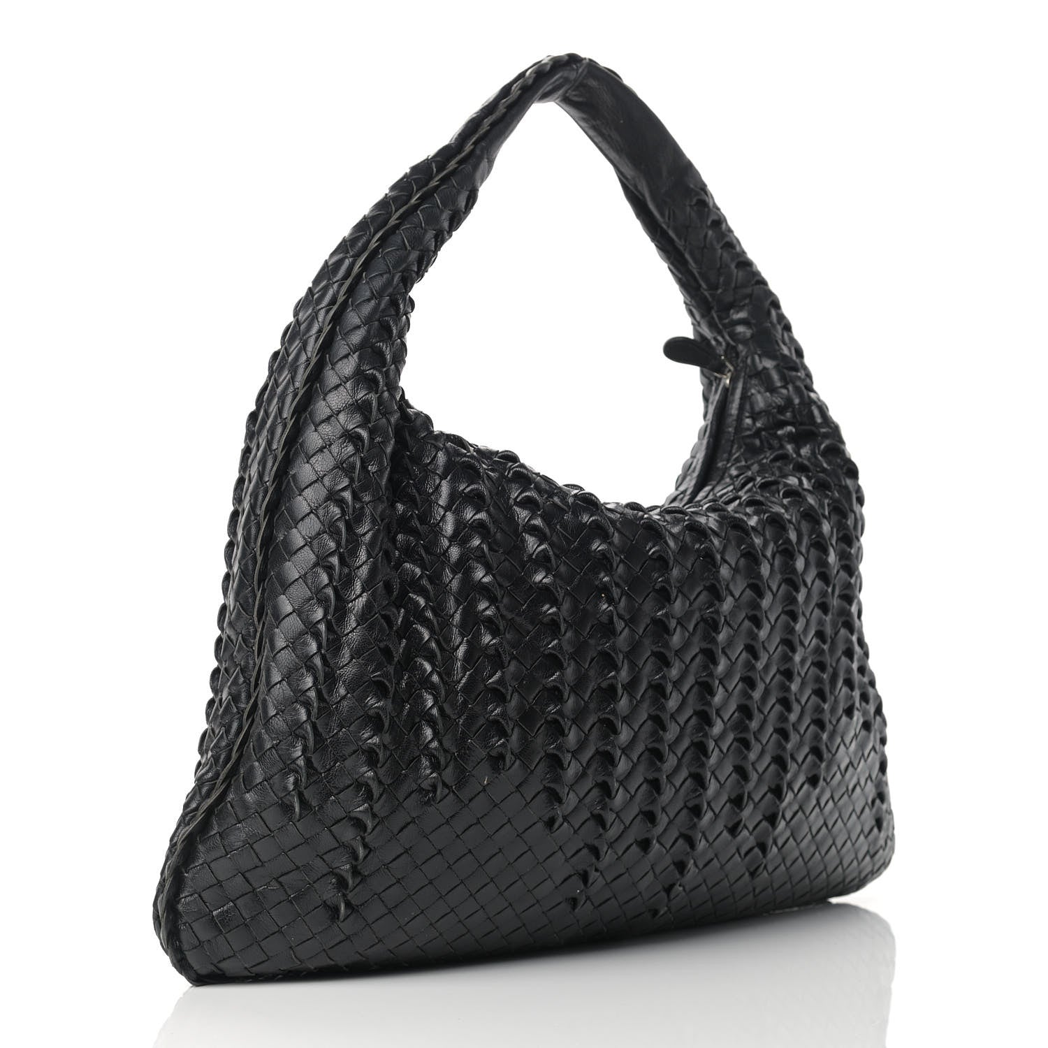 Bottega Veneta Nappa Intrecciato Medium Tornabuoni Hobo Black 3 of 9