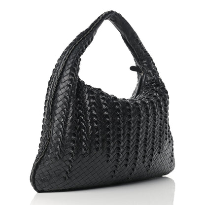 Bottega Veneta Nappa Intrecciato Medium Tornabuoni Hobo Black 3 of 9