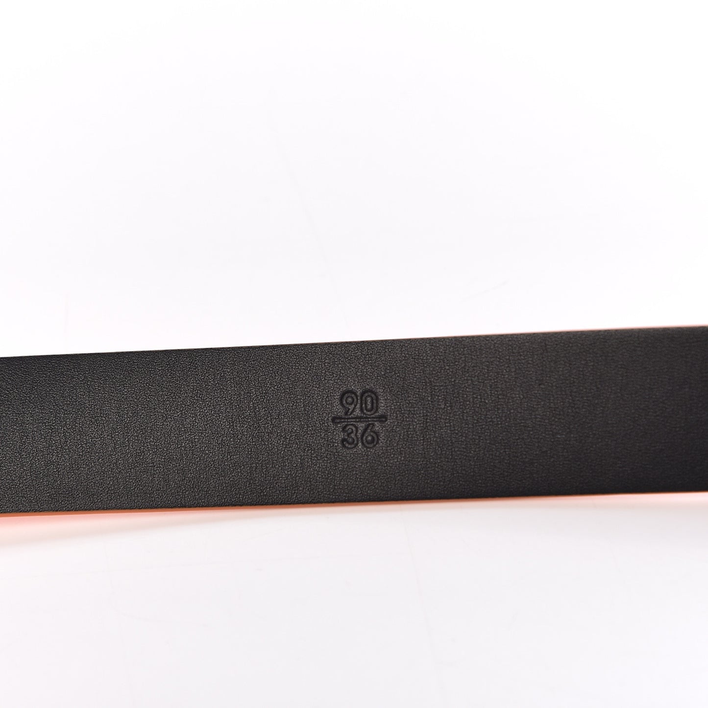 Lambskin CC Belt 90 36 Orange