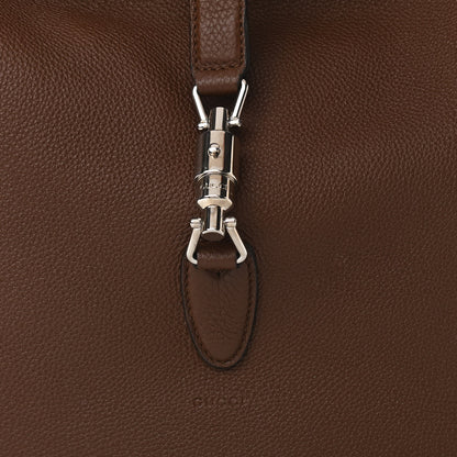 Gucci Soft Grained Calfskin Large Jackie Hobo Nut Brown 9 of 12