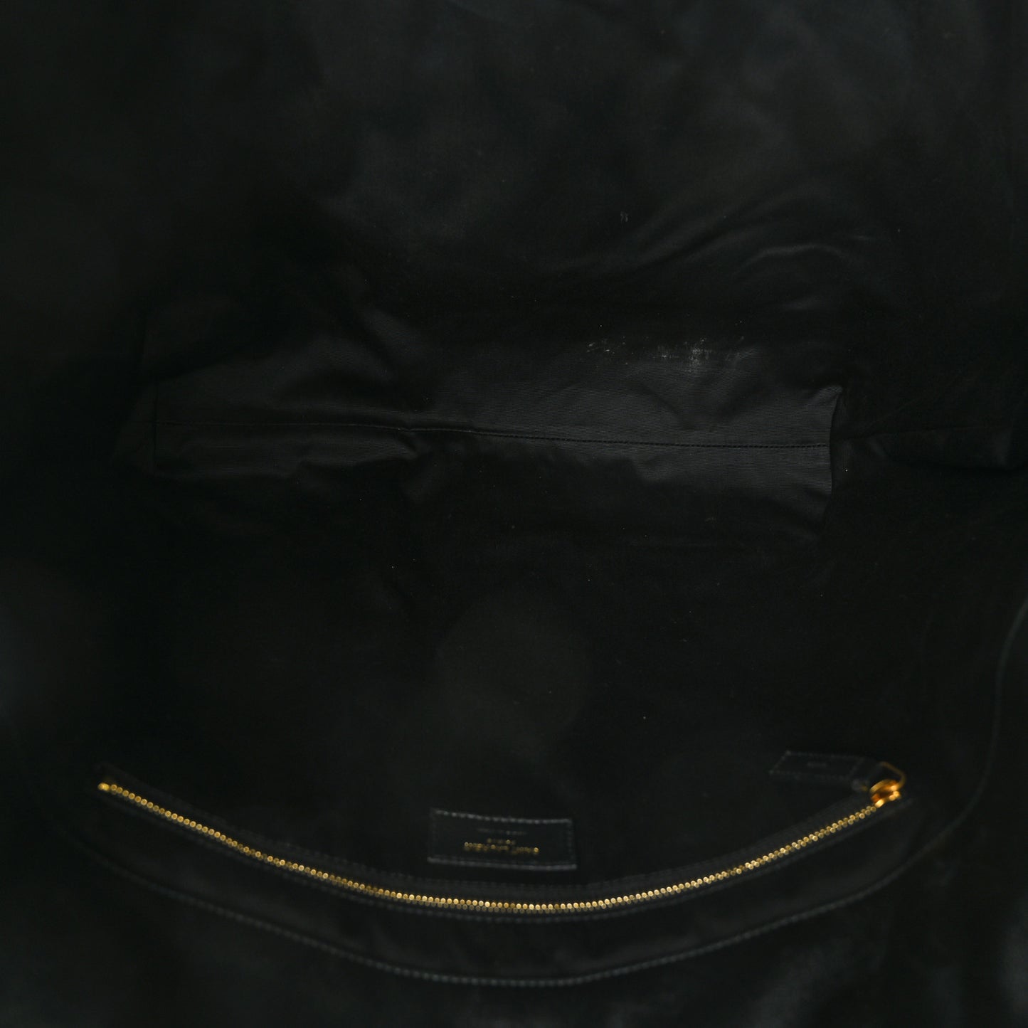 Lambskin Quilted Maxi Icare Shopping Tote Black