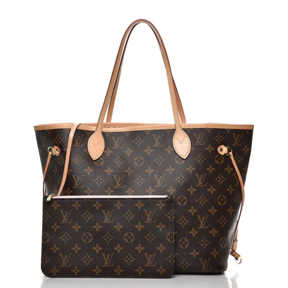 Louis Vuitton Monogram Neo Neverfull MM Rose Ballerine 3 of 9