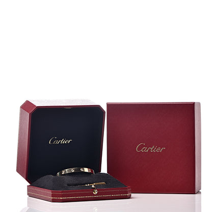 Cartier 18K Yellow Gold 10 Diamond LOVE Bracelet 16 8 of 9