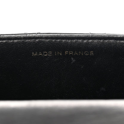 Chanel Patent Calfskin Quilted Mini Square Flap So Black 7 of 18