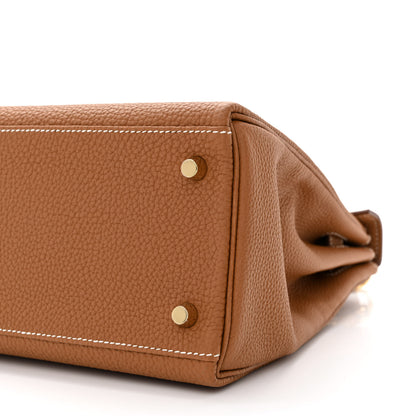 Hermes Togo Kelly Retourne 28 Gold 10 of 11