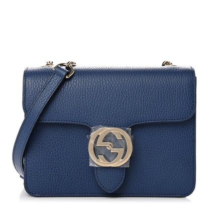 Gucci Dollar Calfskin Small Interlocking G Shoulder Bag Caspian 1 of 9