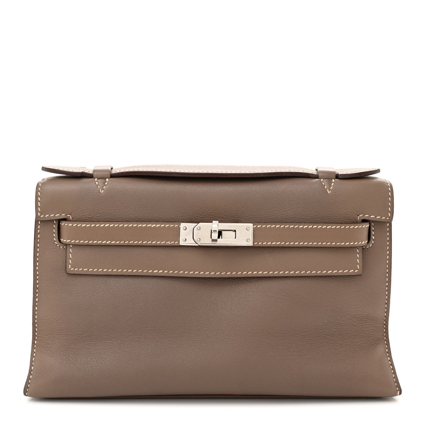 Swift Kelly Pochette Clutch Etoupe