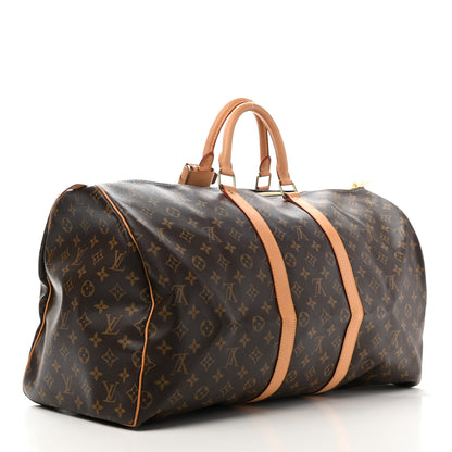 Louis Vuitton Monogram Keepall 55 4 of 13