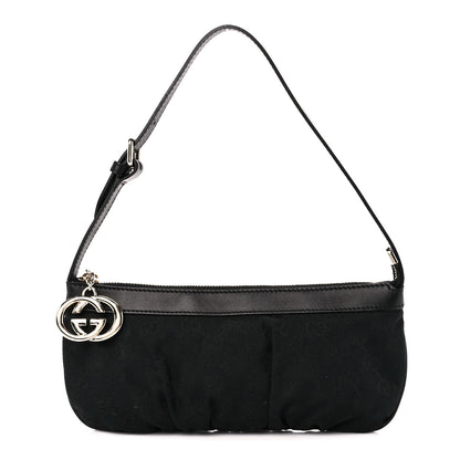 Gucci Monogram GG Pochette Black 1 of 10