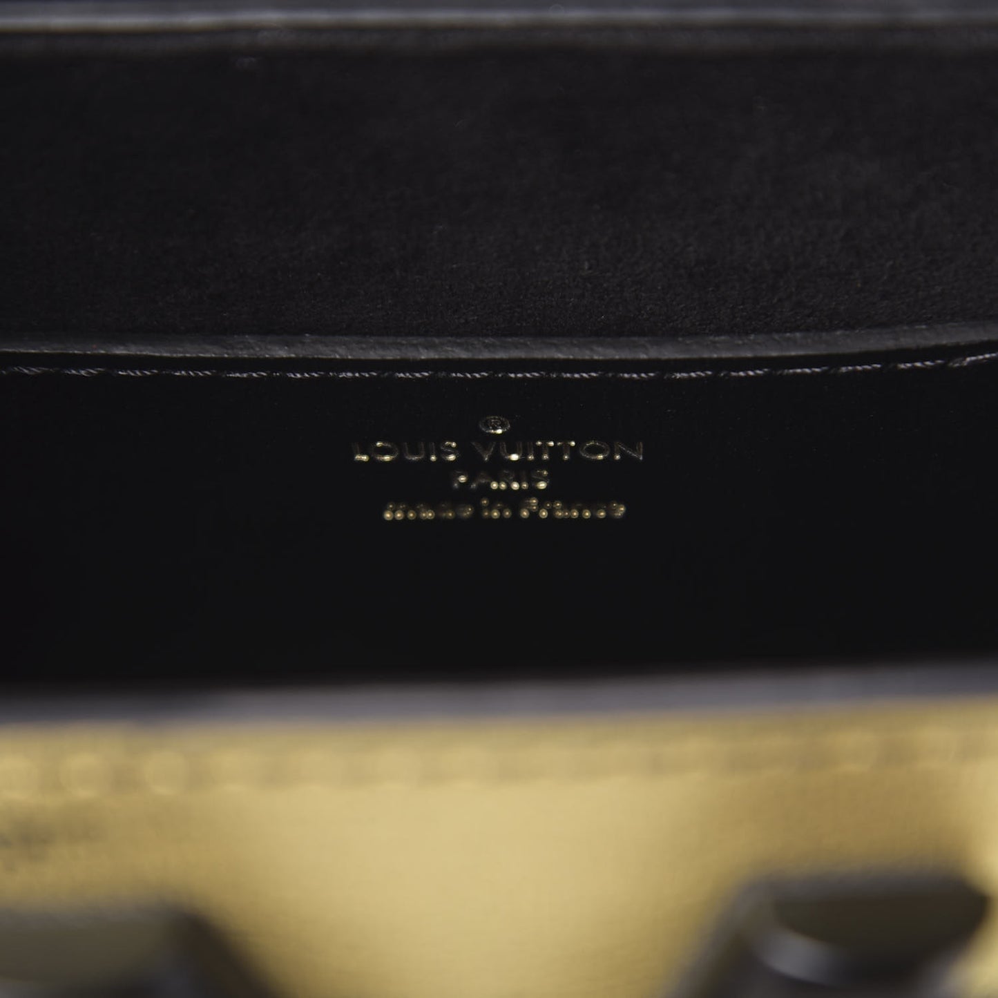 Calfskin Twist Shoulder Bag PM Light Gold