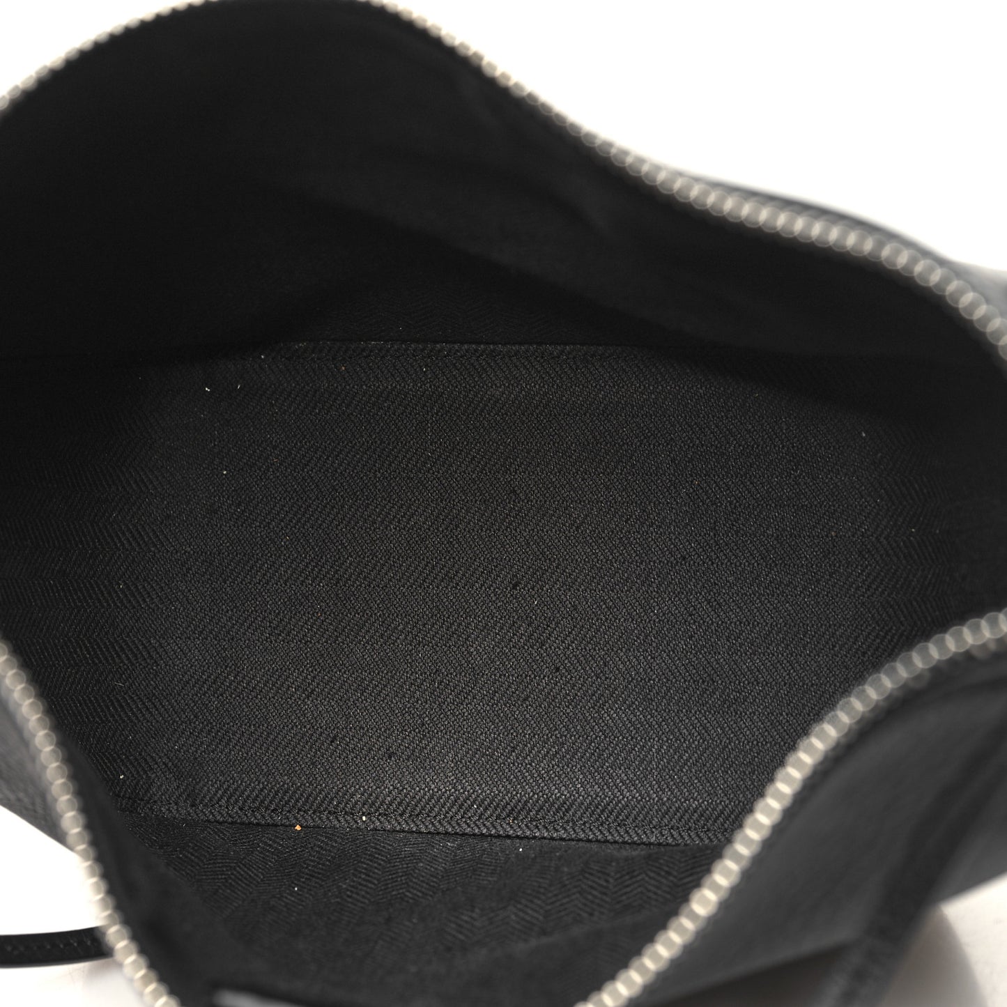 Calfskin Mini Hammock Hobo Black