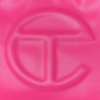 Telfar Vegan Leather Medium Shopping Bag Pink 8 of 12