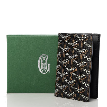 Goyard Goyardine Saint Pierre Card Holder Black 7 of 7