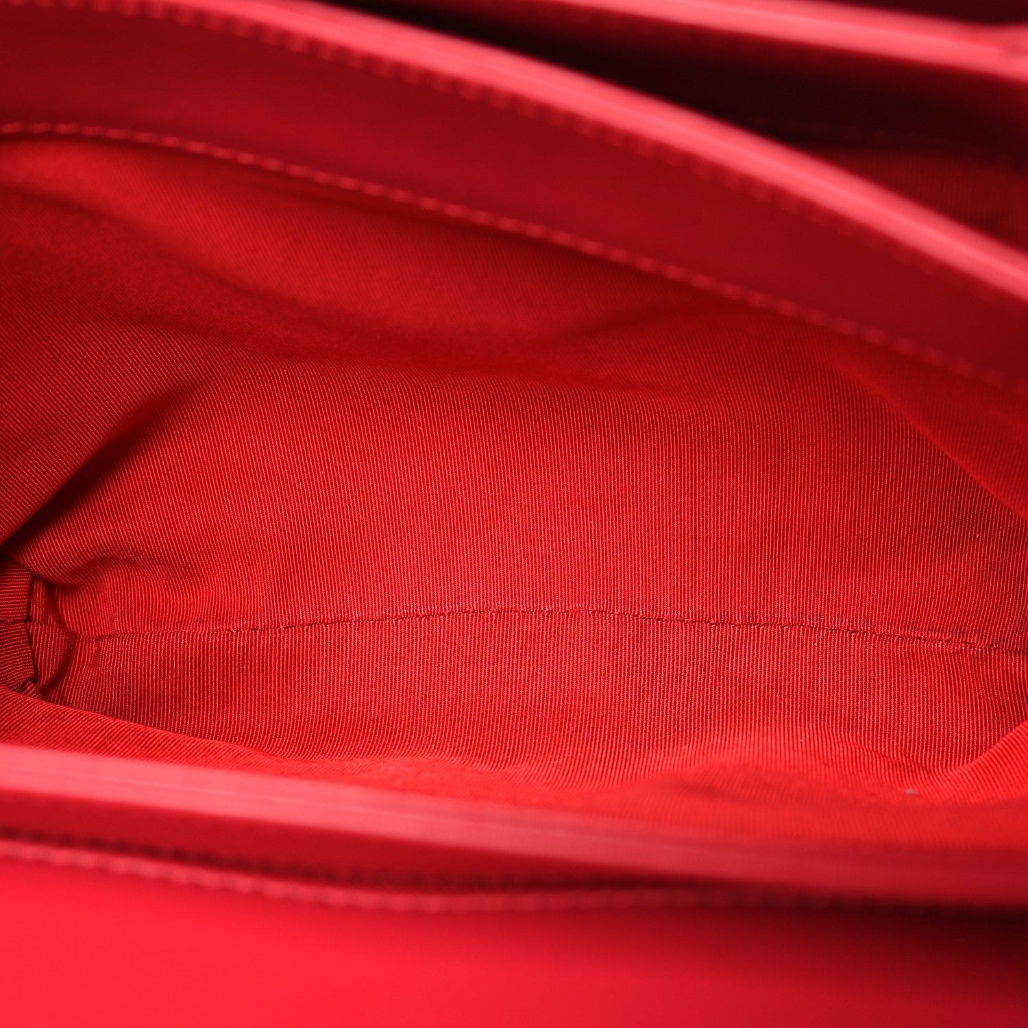 Chanel Calfskin Small Tramezzo Flap Red 5 of 13