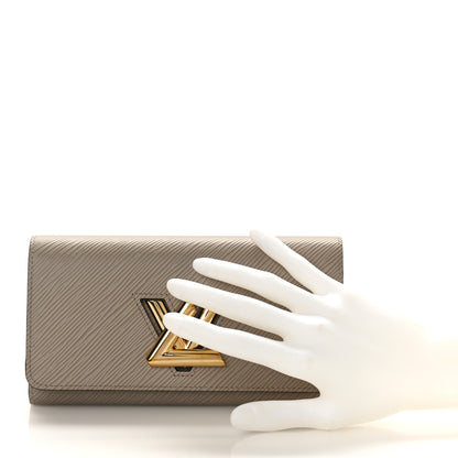 Louis Vuitton Epi Twist Wallet Galet 2 of 9