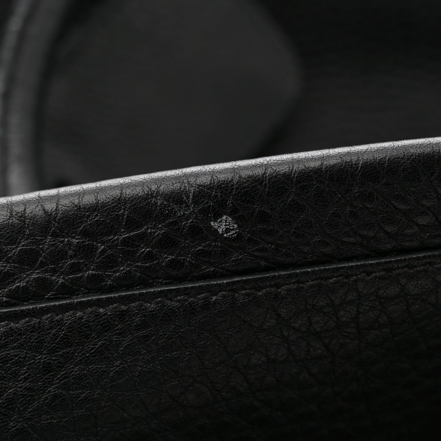 Prada Vitello Daino Tote Black 11 of 14