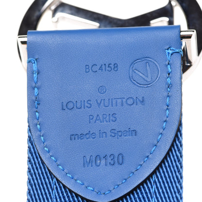 Louis Vuitton Monogram LV Circle Belt 95 38 Blue 4 of 6