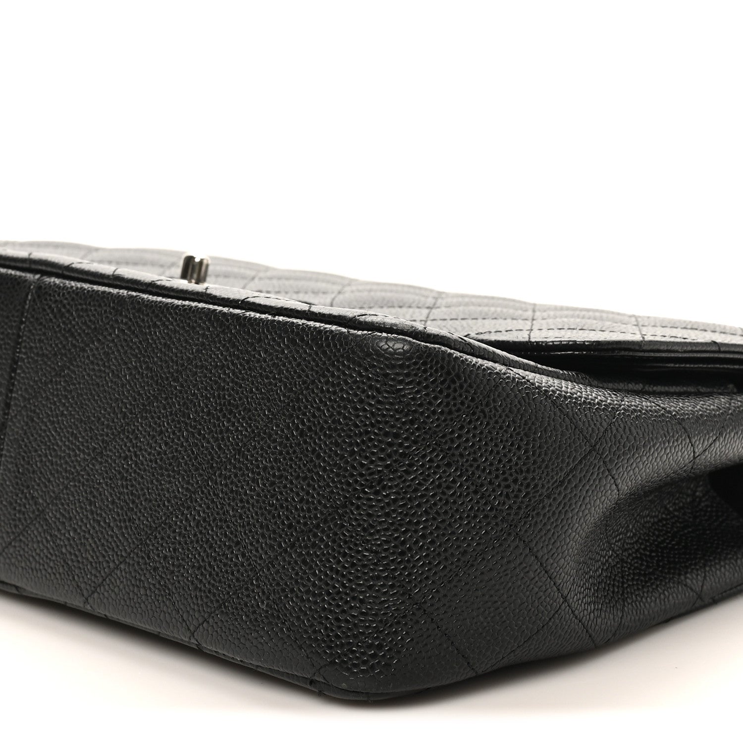 Chanel Caviar Quilted Jumbo Double Flap Black 10 of 10