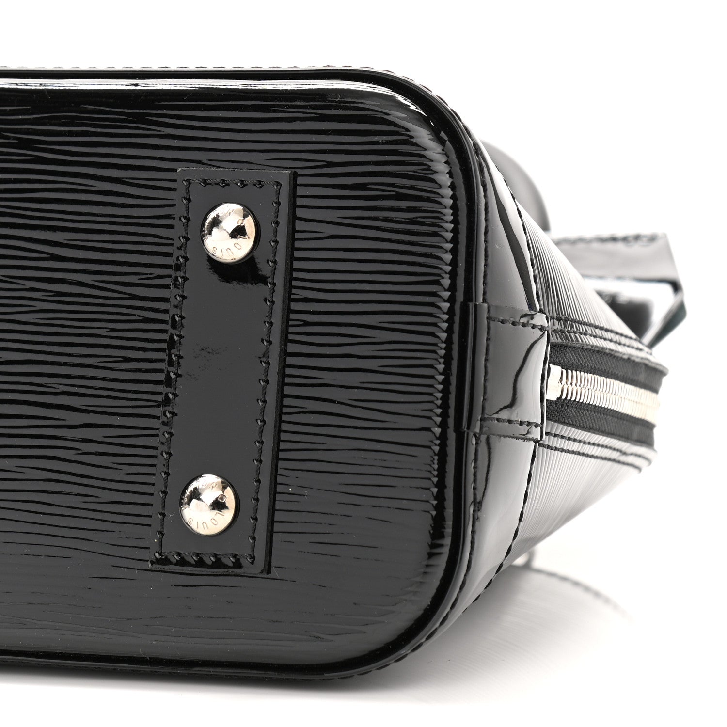 Louis Vuitton Epi Electric Alma BB Black 9 of 10