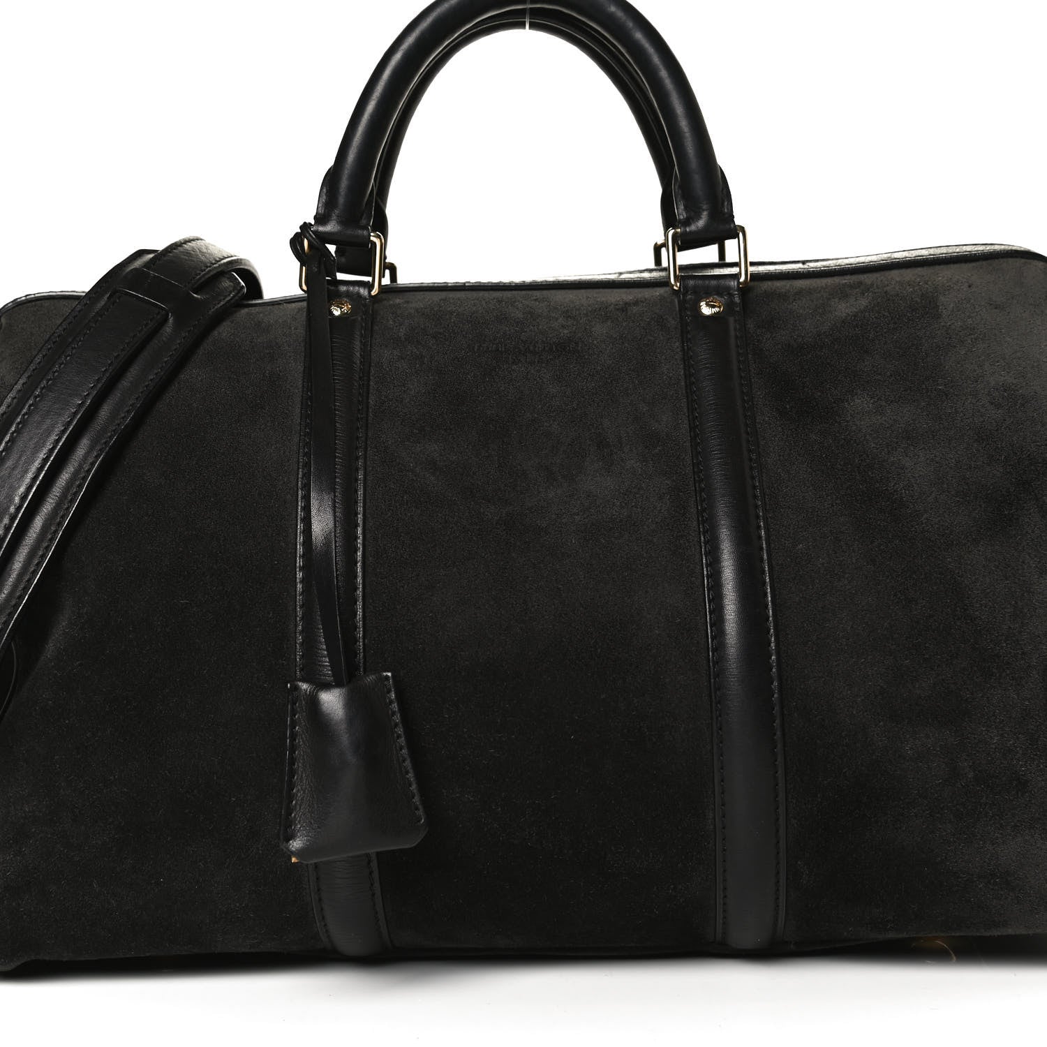 Louis Vuitton Suede Calfskin SC Bag MM Asphalt 8 of 12