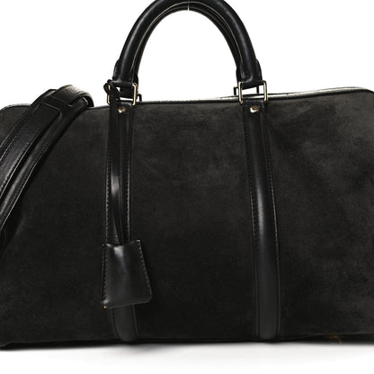 Louis Vuitton Suede Calfskin SC Bag MM Asphalt 8 of 12