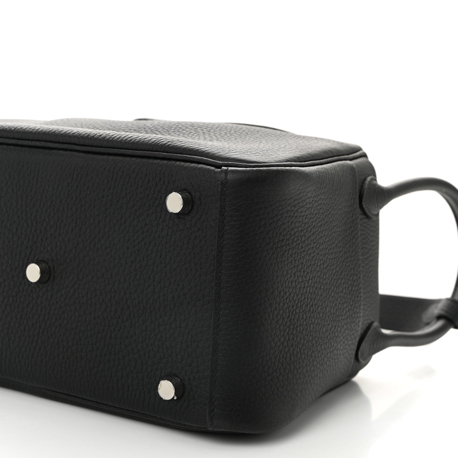 Hermes Taurillon Clemence Lindy 26 Black 10 of 10
