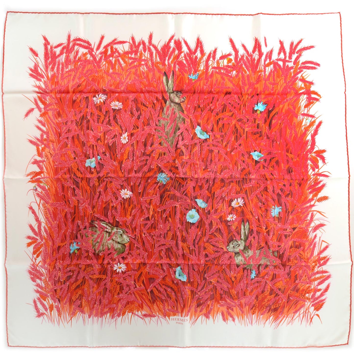 Silk Les Bles Scarf 90
