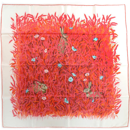 Hermes Silk Les Bles Scarf 90 2 of 6