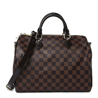 Louis Vuitton Damier Ebene Speedy Bandouliere 30 1 of 9