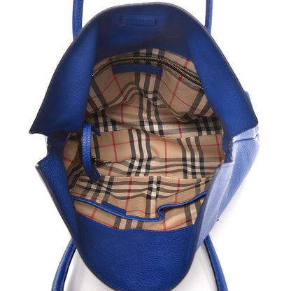Burberry Grainy Calfskin Medium Baynard Tote Brilliant Blue 5 of 8