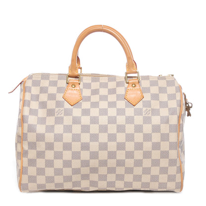 Louis Vuitton Damier Azur Speedy 30 1 of 7