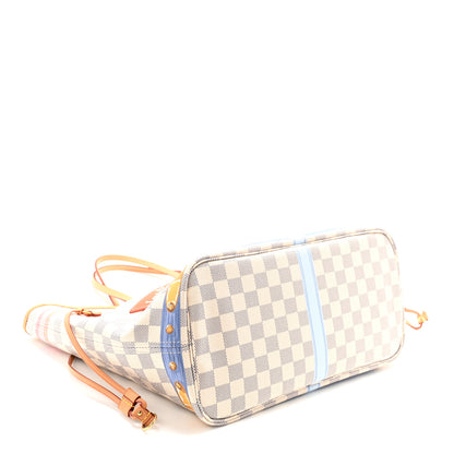 Louis Vuitton Damier Azur Summer Trunks Neo Neverfull MM 5 of 11