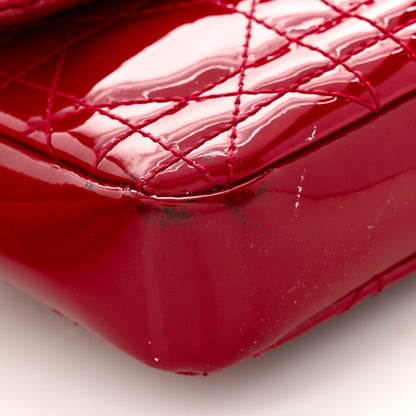 Christian Dior Patent Cannage Miss Dior Promenade Pouch Red 13 of 15