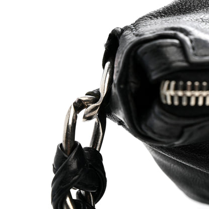 Chanel Calfskin Modern Chain Rhodoid Hobo Black 11 of 12