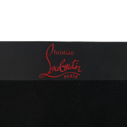 Christian Louboutin Braided Canvas Cabalace Shopper Tote Black 6 of 9