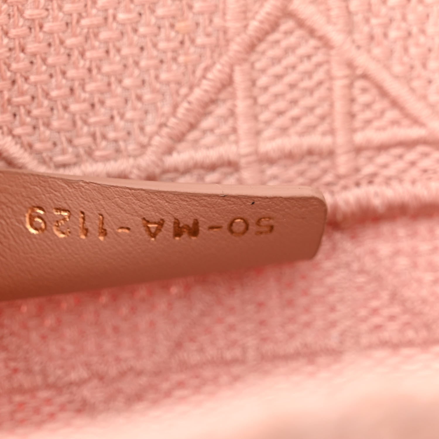 Christian Dior Canvas Embroidered Cannage Medium Book Tote Bois de Rose 7 of 13